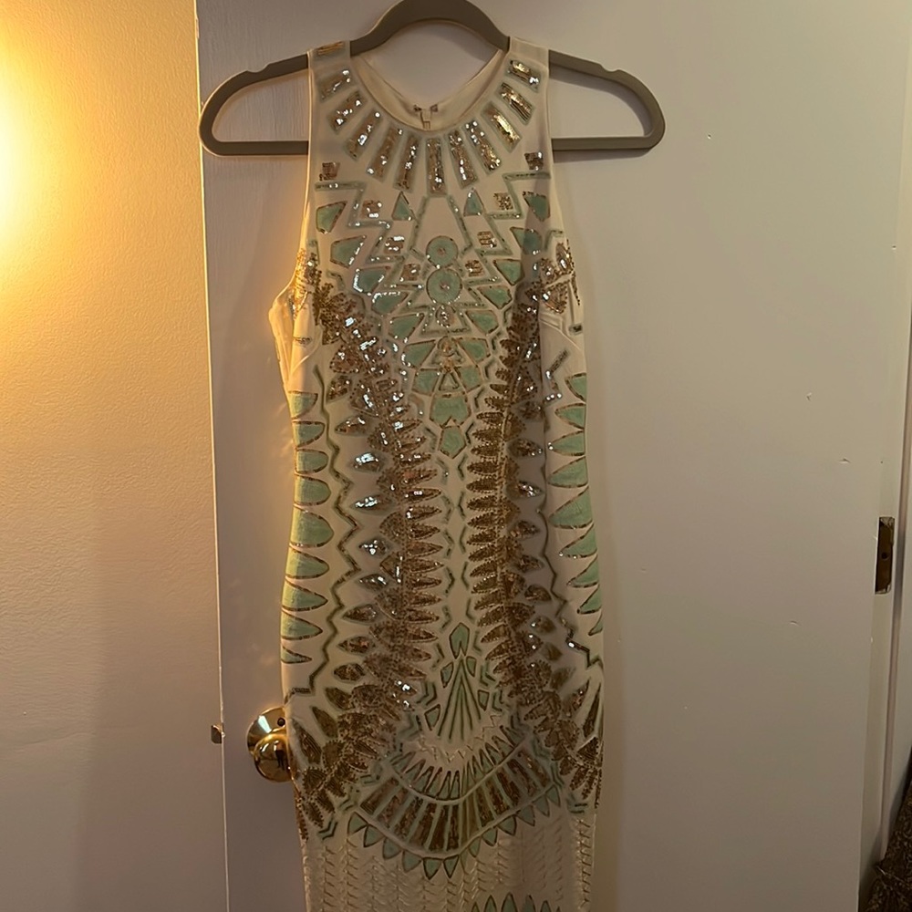 Sequin body con dress
